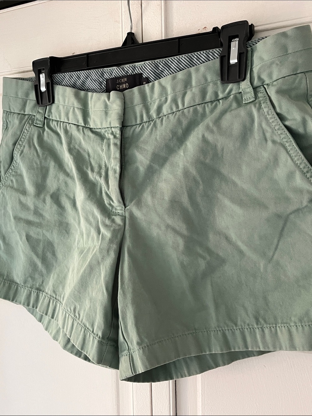 J. Crew Light Mint Chino Bermuda Shorts